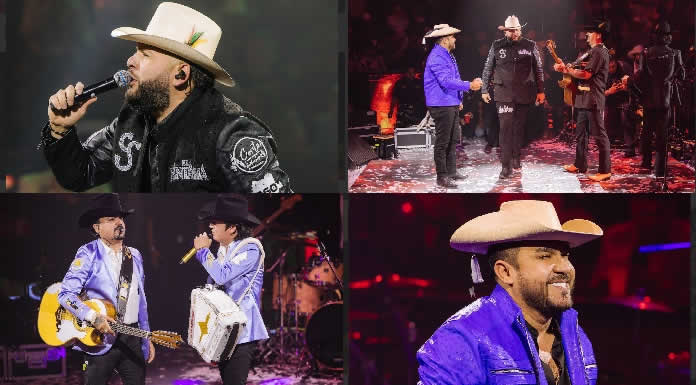 EL FANTASMA, LOS DOS CARNALES Y GERARDO DÍAZ ofrecieron una NOCHE ESPECTACULAR en el DOMO CARE (1)