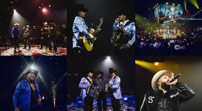 EL FANTASMA, LOS DOS CARNALES Y GERARDO DÍAZ vivieron una exitosa noche regia en el DOMO CARE (1)
