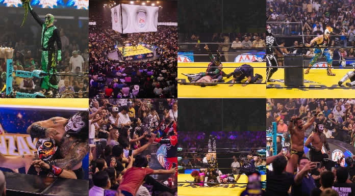 Lo mejor de la LUCHA LIBRE DE AAA llegó al DOMO CARE en una noche llena de EMOCIÓN, DEPORTE Y DIVERSIÓN (1)