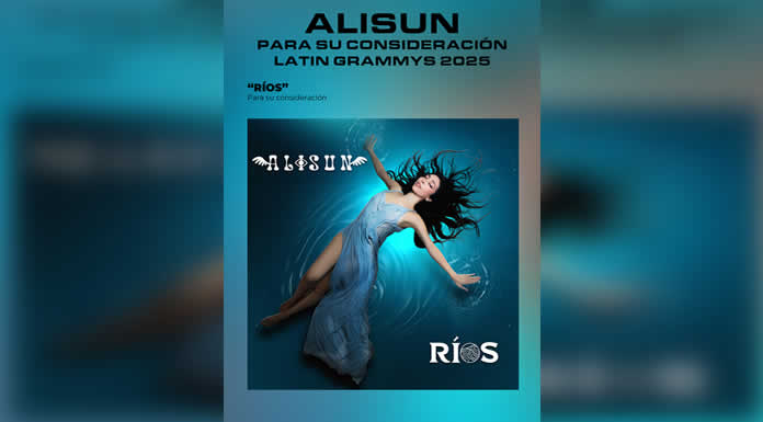 Para su consideración en los LATIN GRAMMY® ALISUN RIOS