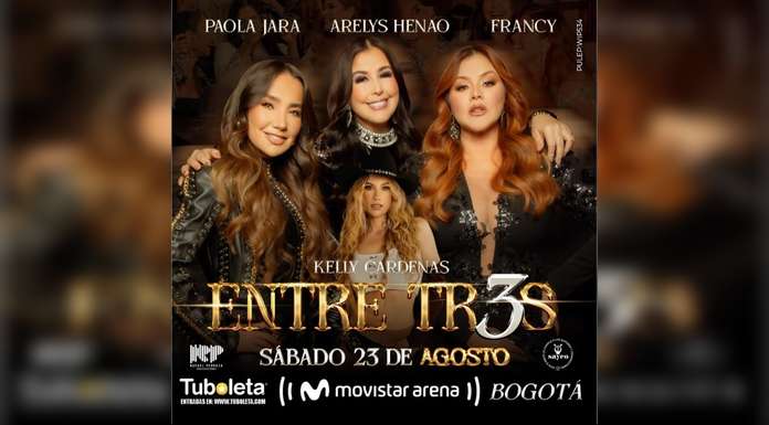 EL MOVISTAR ARENA brillará con la presencia de ARELYS HENAO, PAOLA JARA Y FRANCY
