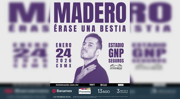 JOSÉ MADERO llega al ESTADIO GNP con ÉRASE UNA BESTIA, nombre de su concierto más grande a la fecha_processed