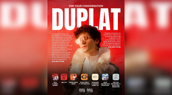 Para su consideración en los LATIN GRAMMY® DUPLAT