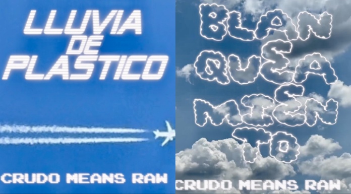CRUDO MEANS RAW estrena esta noche “LLUVIA DE PLÁSTICO” Y “BLANQUEAMIENTO”
