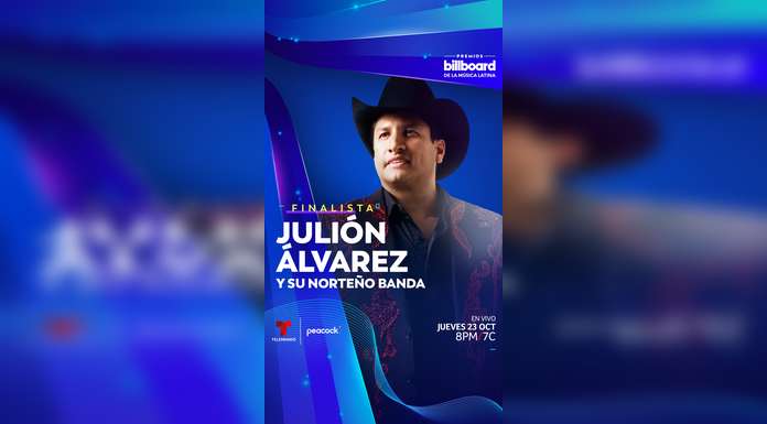 JULIÓN ÁLVAREZ es FINALISTA en TRES CATEGORÍAS en los PREMIOS BILLBOARD DE LA MÚSICA LATINA 2025