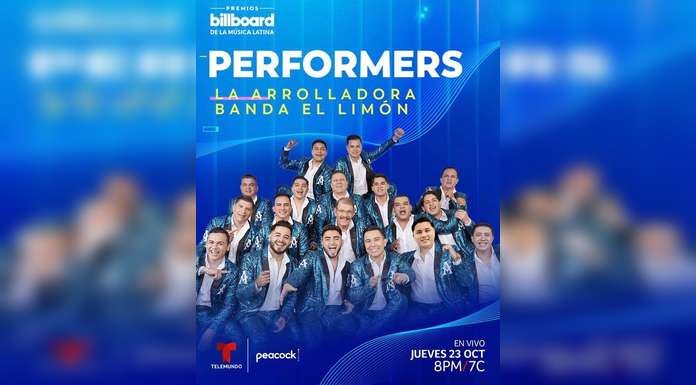 LA ARROLLADORA BANDA EL LIMÓN DE RENÉ CAMACHO anuncia su gran regreso al escenario de LOS PREMIOS BILLBOARD DE LA MÚSICA LATINA