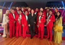 VADHIR DERBEZ Y LA SONORA SANTANERA grabaron video de “LUCES DE NUEVA YORK”, que será lanzado mundialmente en marzo