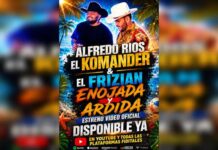 EL KOMANDER FT EL FRIZIAN estrenan el video oficial de “ENOJADA Y ARDIDA”